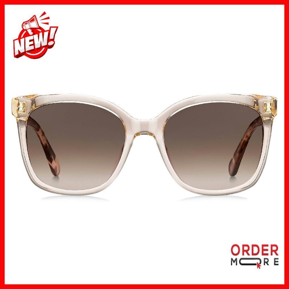 Square Plastic Sunglasses 53mm RX-Able UV Protection Travel Case